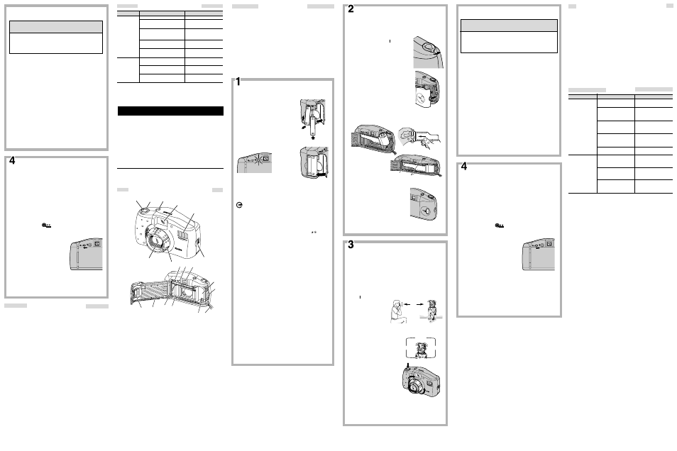 Français, Cómo tomar fotografías (continuación), Cómo descargar la película | Cuidado de su cámara, Problemas y soluciones, Besoin d’aide pour utiliser votre appareil-photo, Description de l’appareil-photo, Caractéristiques, Installation des piles, Chargement du film | Kodak KB Zoom Film Camera Lens User Manual | Page 2 / 2