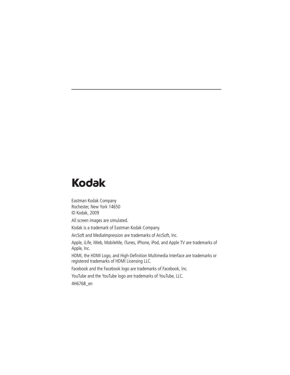 Kodak Zi8 User Manual | Page 2 / 34