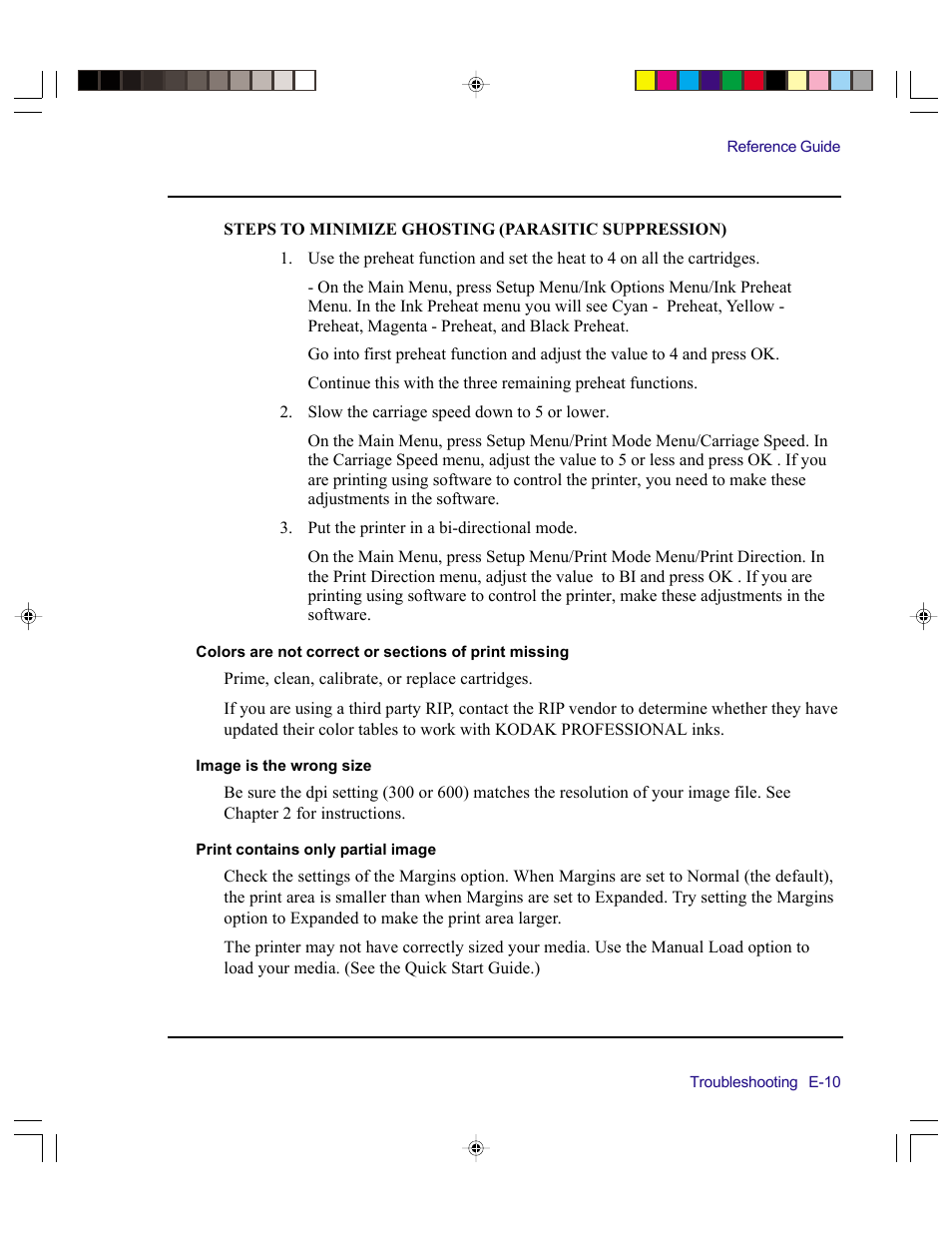 Kodak 4800 User Manual | Page 73 / 78