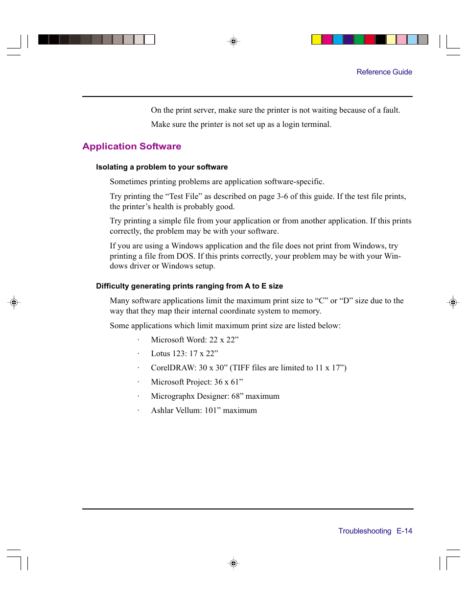 Application software | Kodak 4800 User Manual | Page 77 / 78