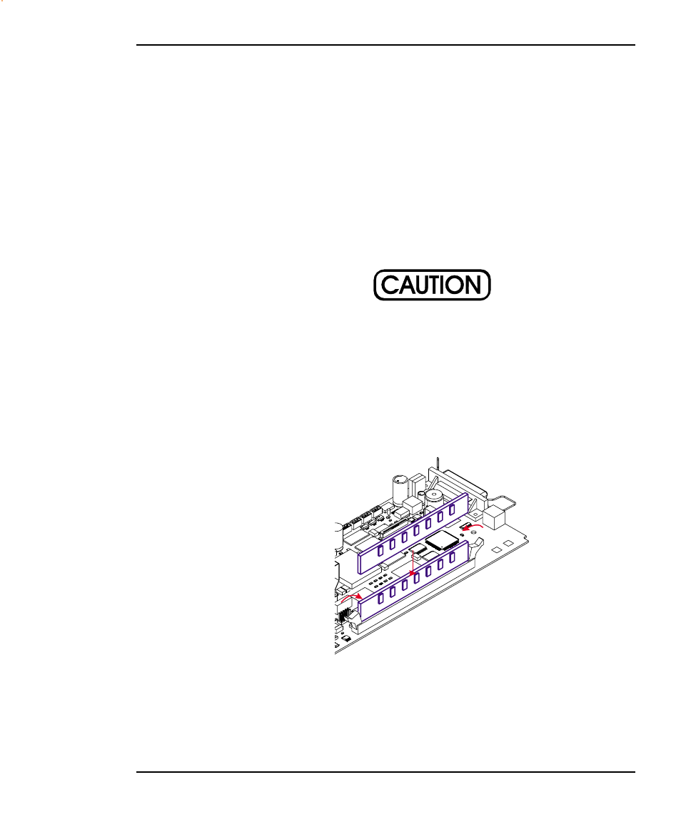 Remove memory module, Caution | Kodak 800 SERIES User Manual | Page 214 / 288