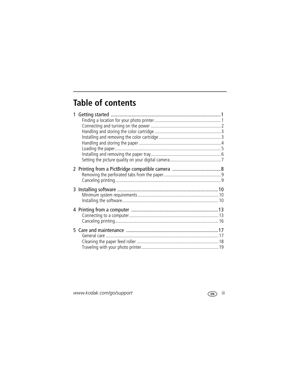 Kodak EasyShare 300 User Manual | Page 5 / 46