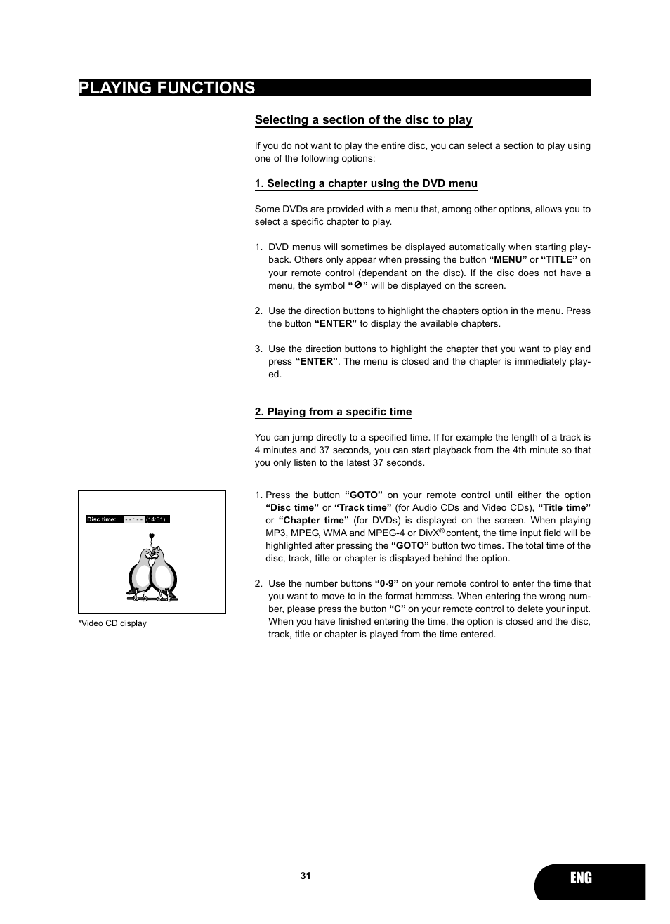 Playing functions | Kodak 4620 User Manual | Page 30 / 63