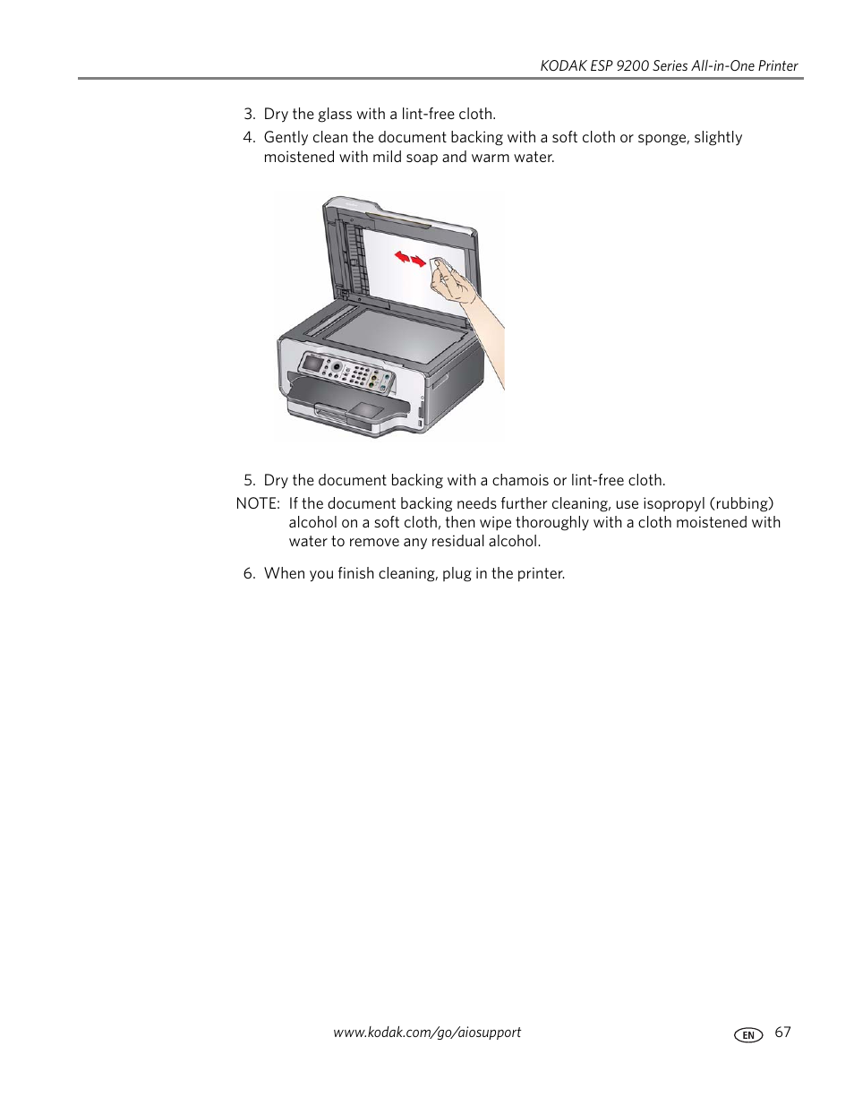 Kodak ESP 9200 User Manual | Page 73 / 106