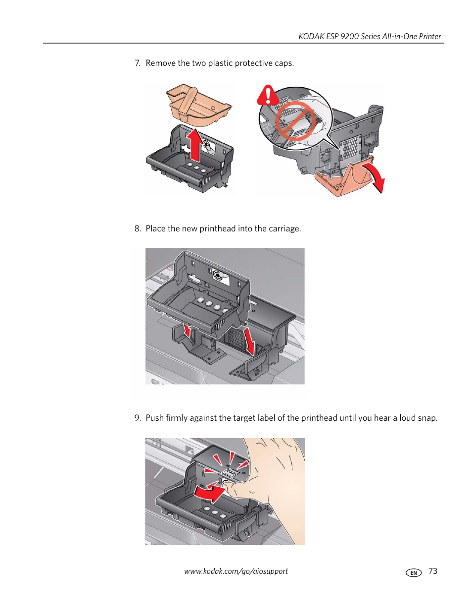 Kodak ESP 9200 User Manual | Page 79 / 106