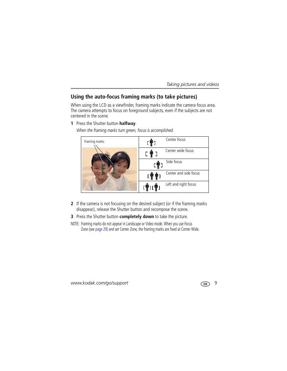 Kodak EasyShare C663 User Manual | Page 15 / 74