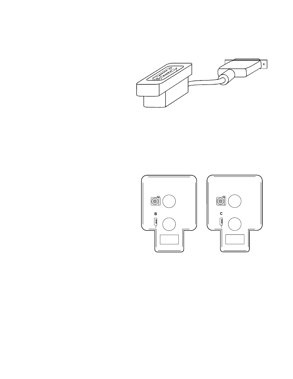 12/7-pin adapter cable 2-11, Twin socket adapter 2-11, 12/7-pin adapter cable -11 | Twin socket adapter -11 | Kodak 9020/CINE User Manual | Page 25 / 135