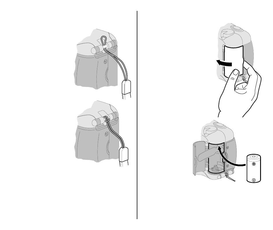 Attaching the strap, Loading the battery | Kodak ADVANTIX C700 User Manual | Page 11 / 73