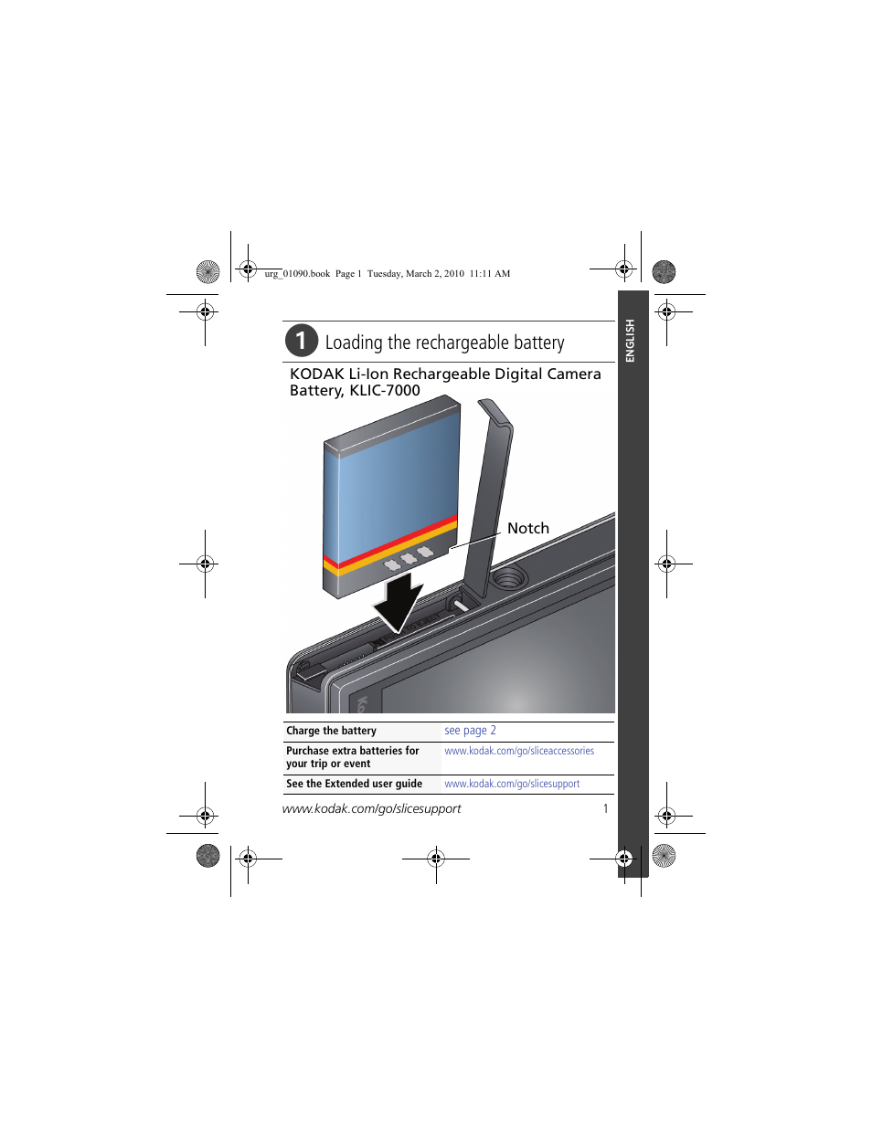 Kodak KLIC-7000 User Manual | 24 pages