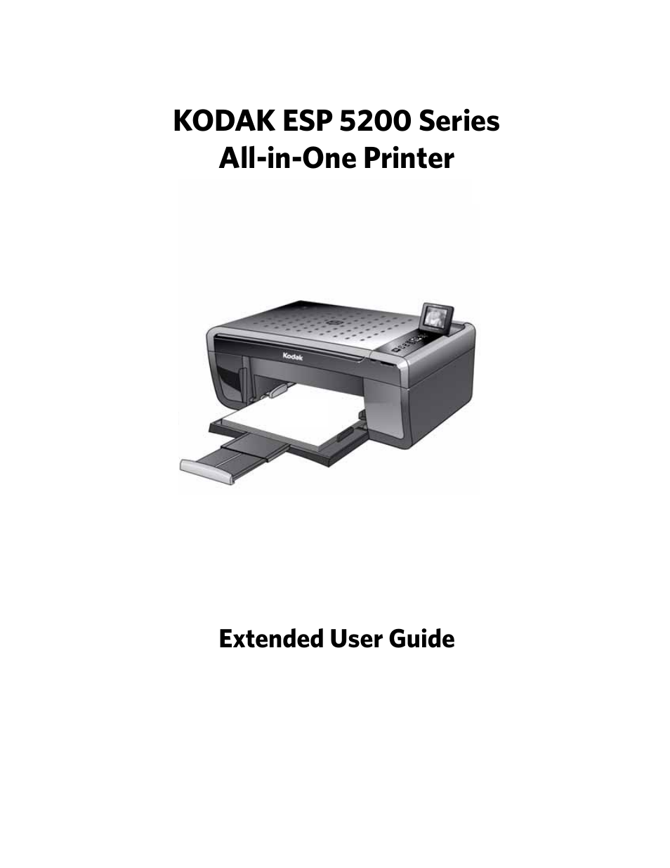 Kodak ESP 5200 User Manual | 73 pages