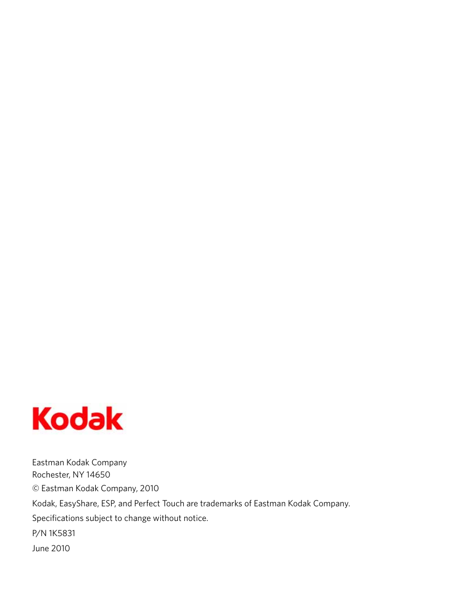 Kodak ESP 5200 User Manual | Page 2 / 73