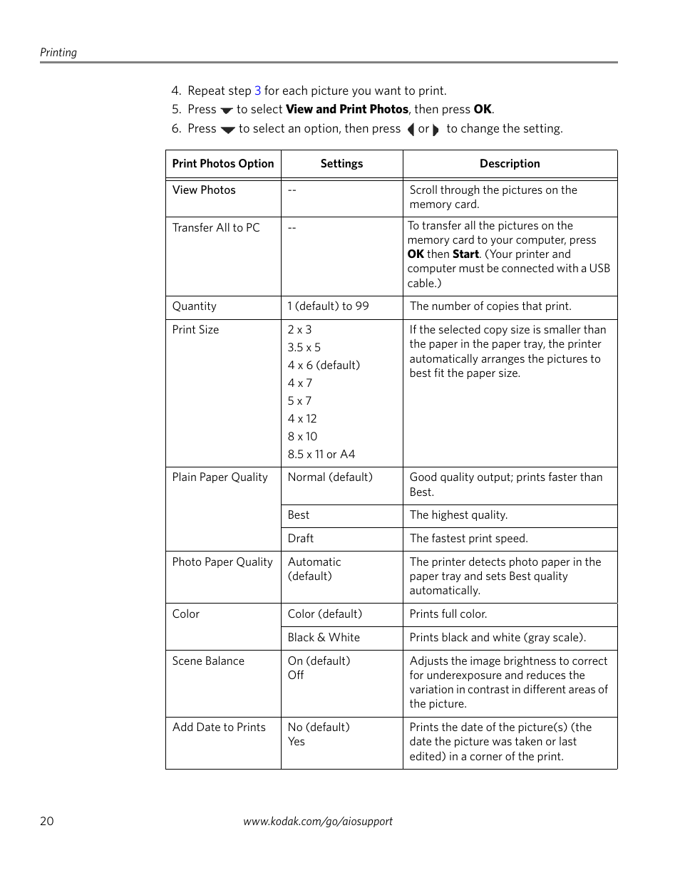 Kodak ESP 5200 User Manual | Page 25 / 73