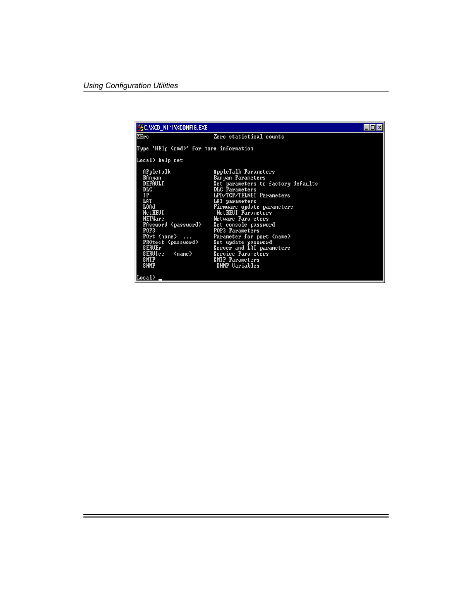 Telnet configuration utility (any platform), Telnet configuration utility (any platform) -14 | Kodak 8660 User Manual | Page 38 / 120