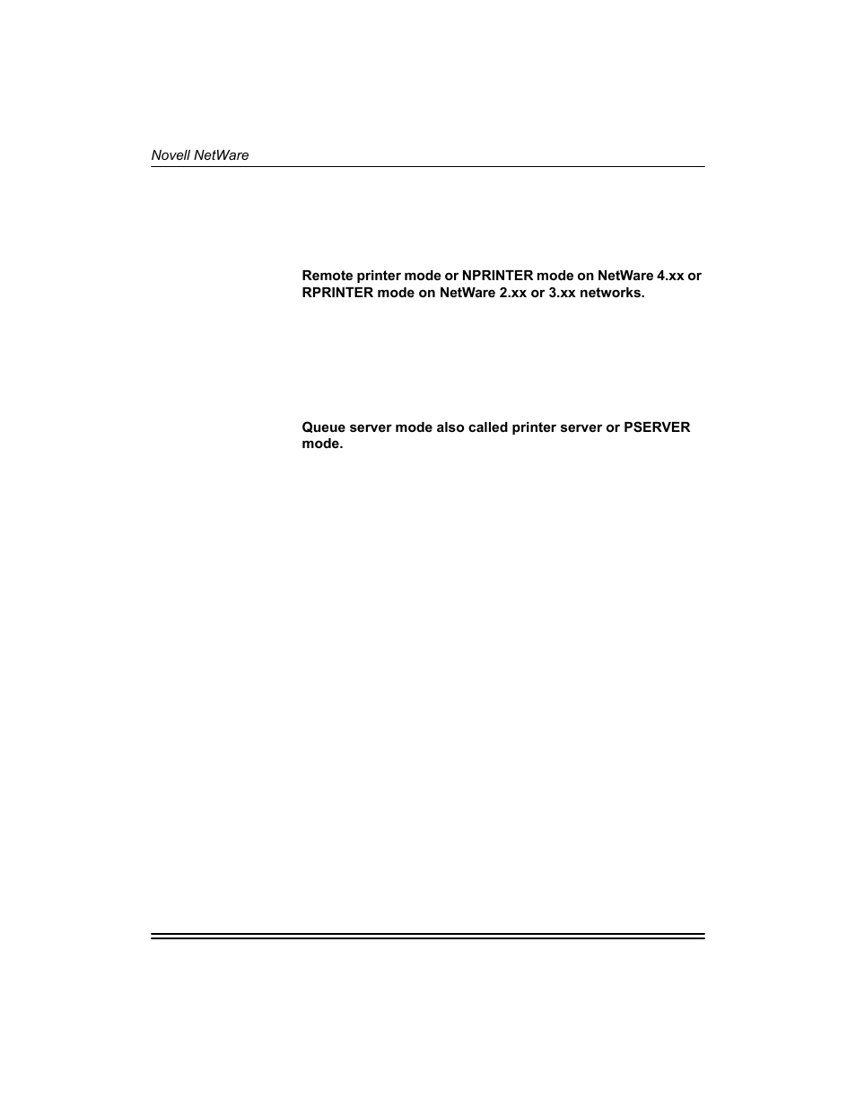 Nic operating modes with novell netware, Configuring for a novell netware network, Nic operating modes with novell netware -2 | Configuring for a novell netware network -2 | Kodak 8660 User Manual | Page 60 / 120