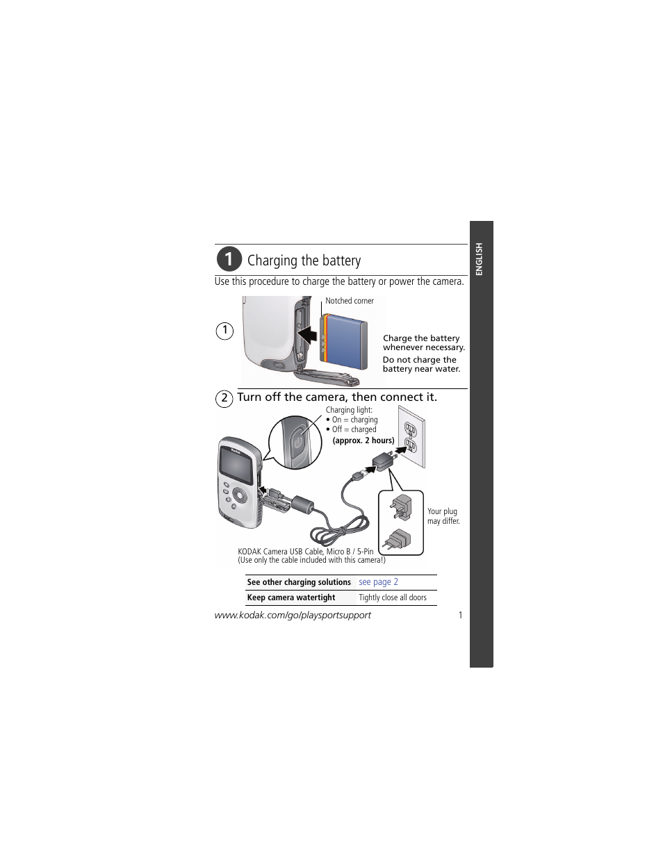 Kodak PLAYSPORT Zx3 User Manual | 23 pages