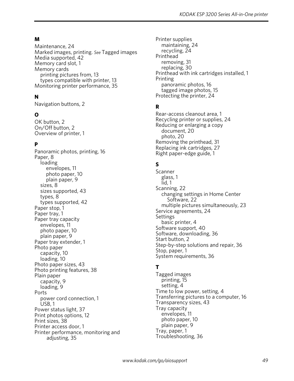 Kodak ESP 3260 User Manual | Page 55 / 56