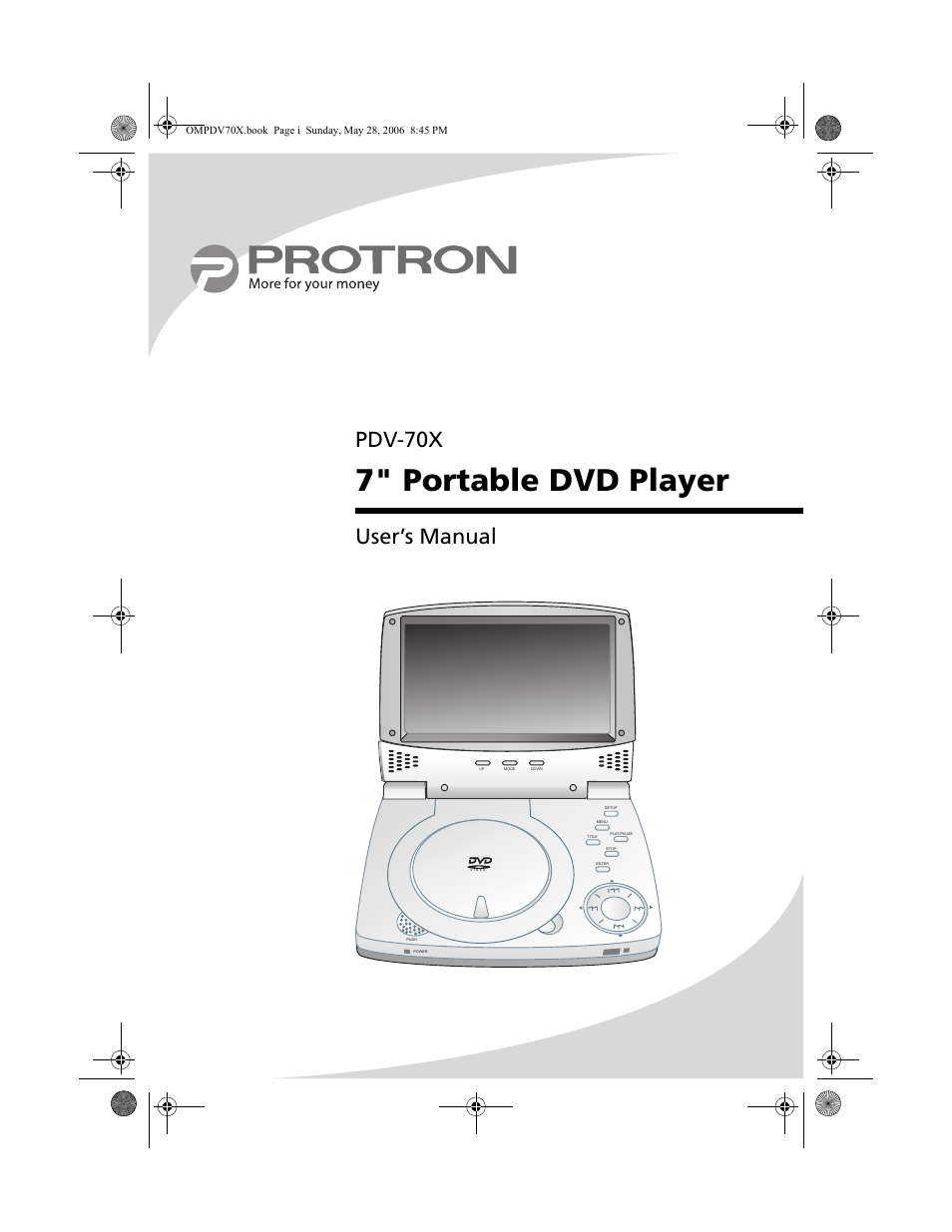 Kodak PDV-70X User Manual | 48 pages