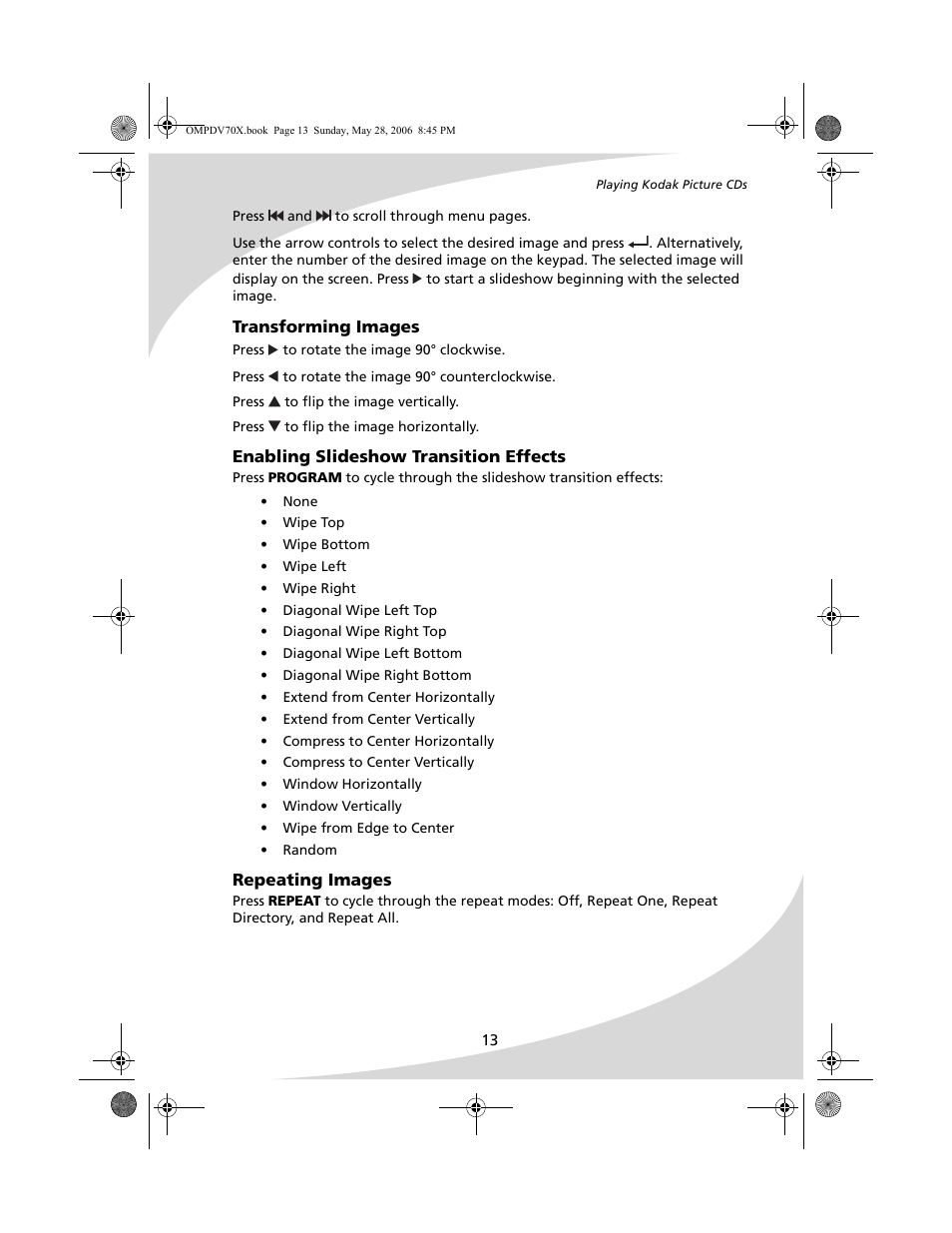 Kodak PDV-70X User Manual | Page 19 / 48