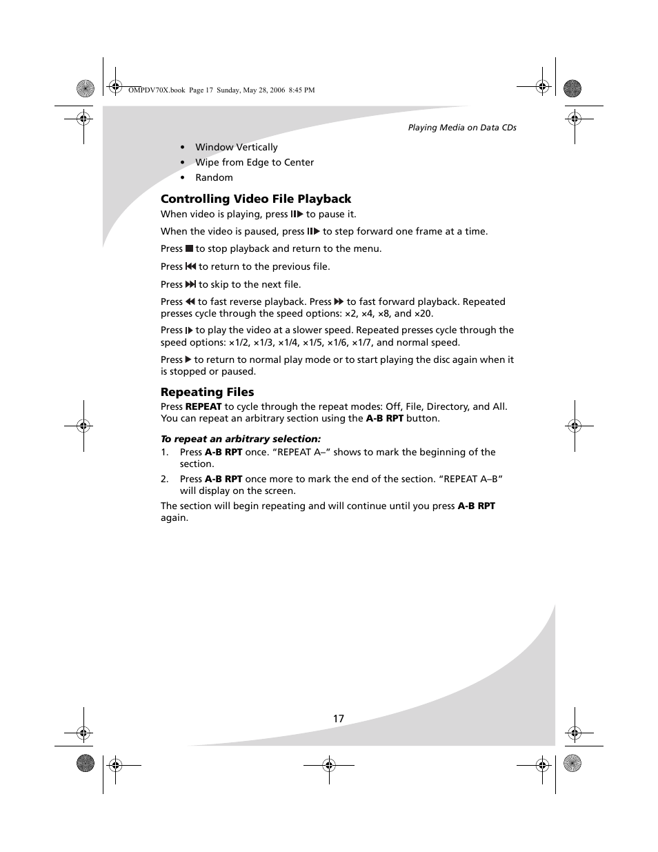 Kodak PDV-70X User Manual | Page 23 / 48