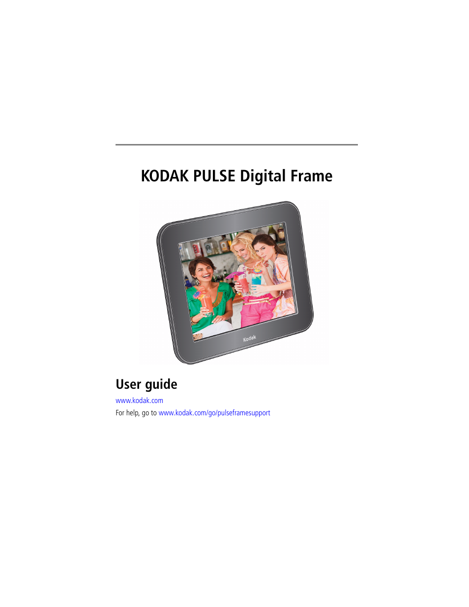 Kodak Pulse S710 User Manual | 44 pages