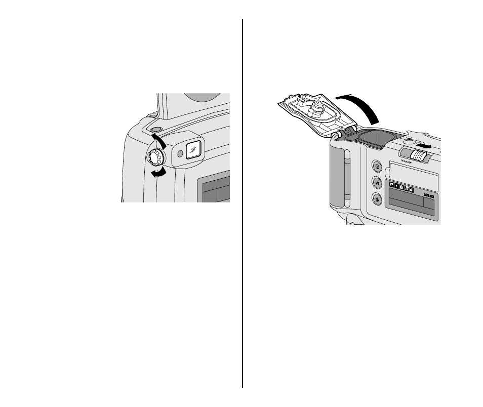 Diopter adjustment, Loading the film | Kodak C800/C850 User Manual | Page 13 / 114