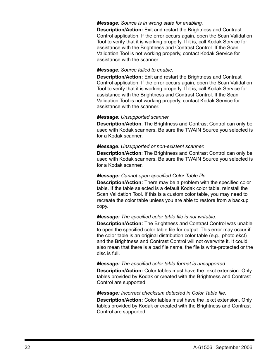 Kodak INNOVATION A-61506 User Manual | Page 23 / 26