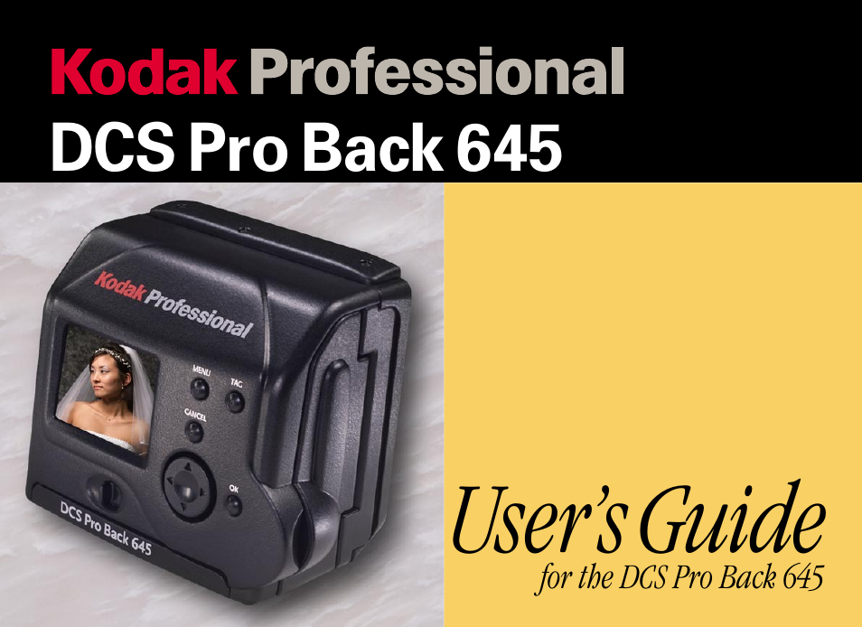 Kodak 645 User Manual | 147 pages
