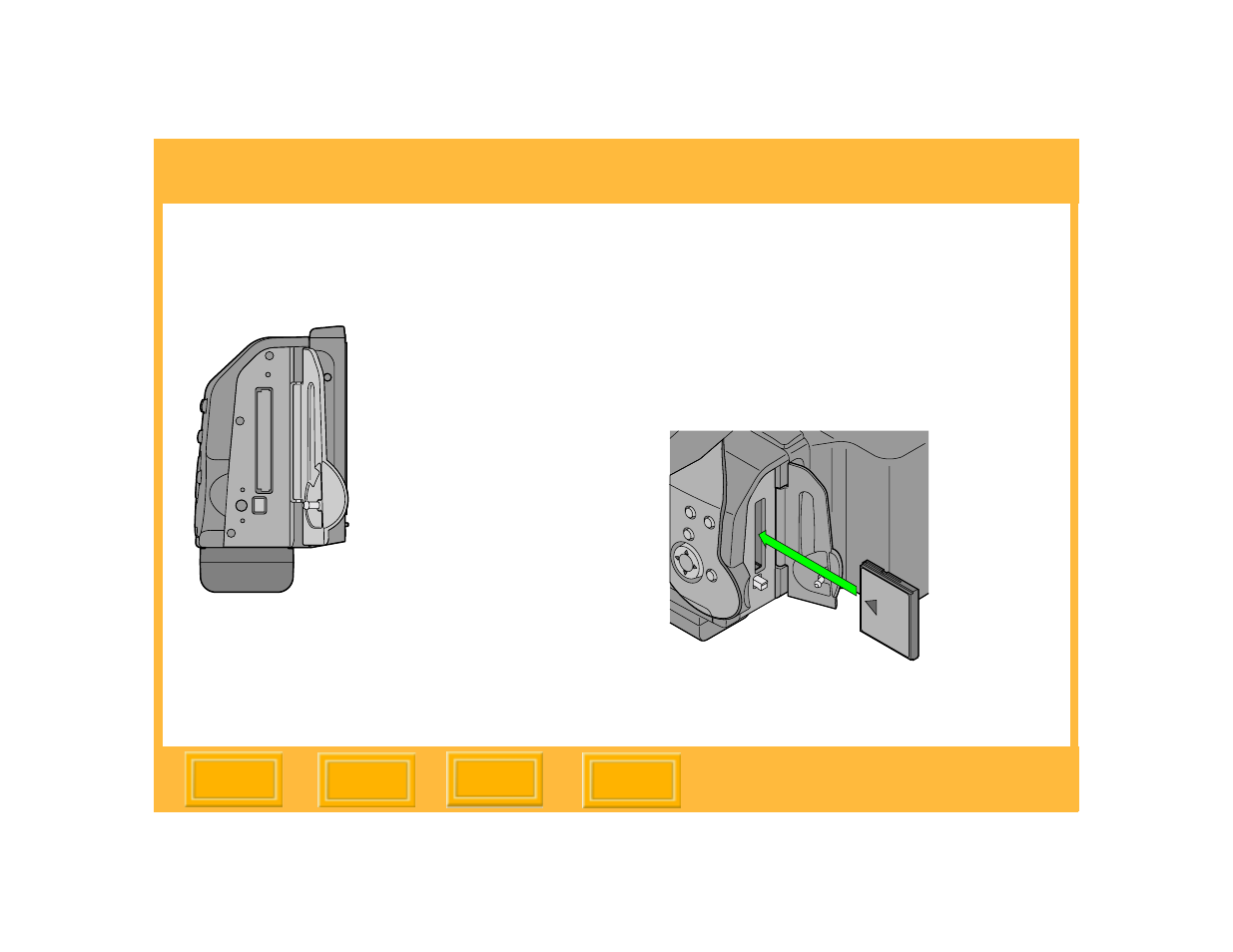 Compactflash (cf) cards, Inserting a cf card, The basics | Kodak 645 User Manual | Page 63 / 147