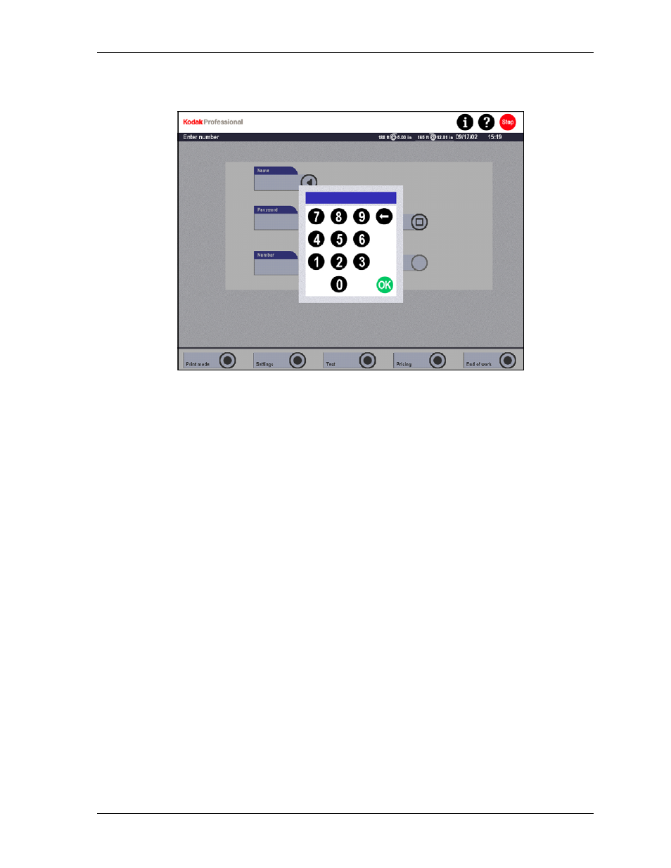 Numeric keypad, Numeric keypad -29 | Kodak SRP 30 User Manual | Page 48 / 310