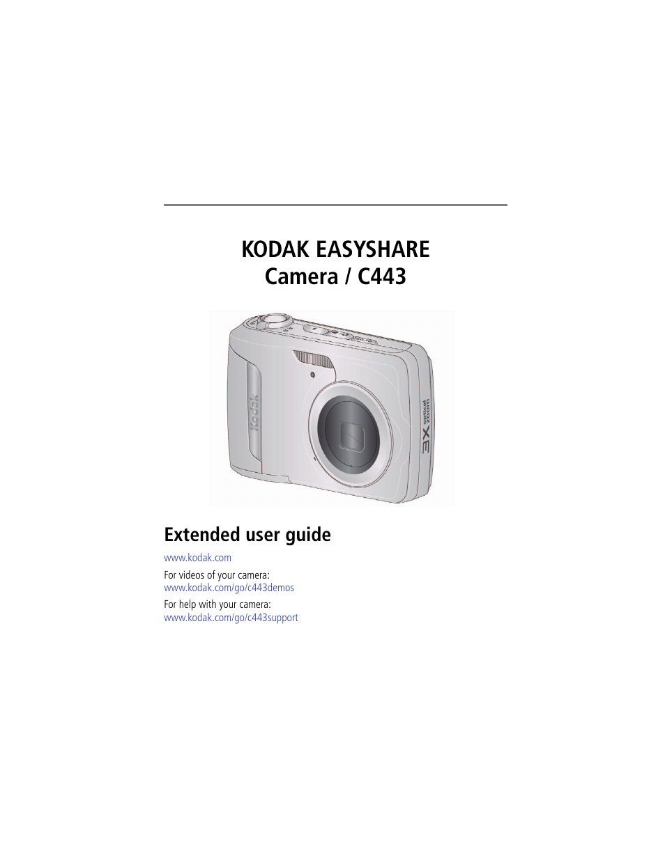 Kodak C443 User Manual | 65 pages