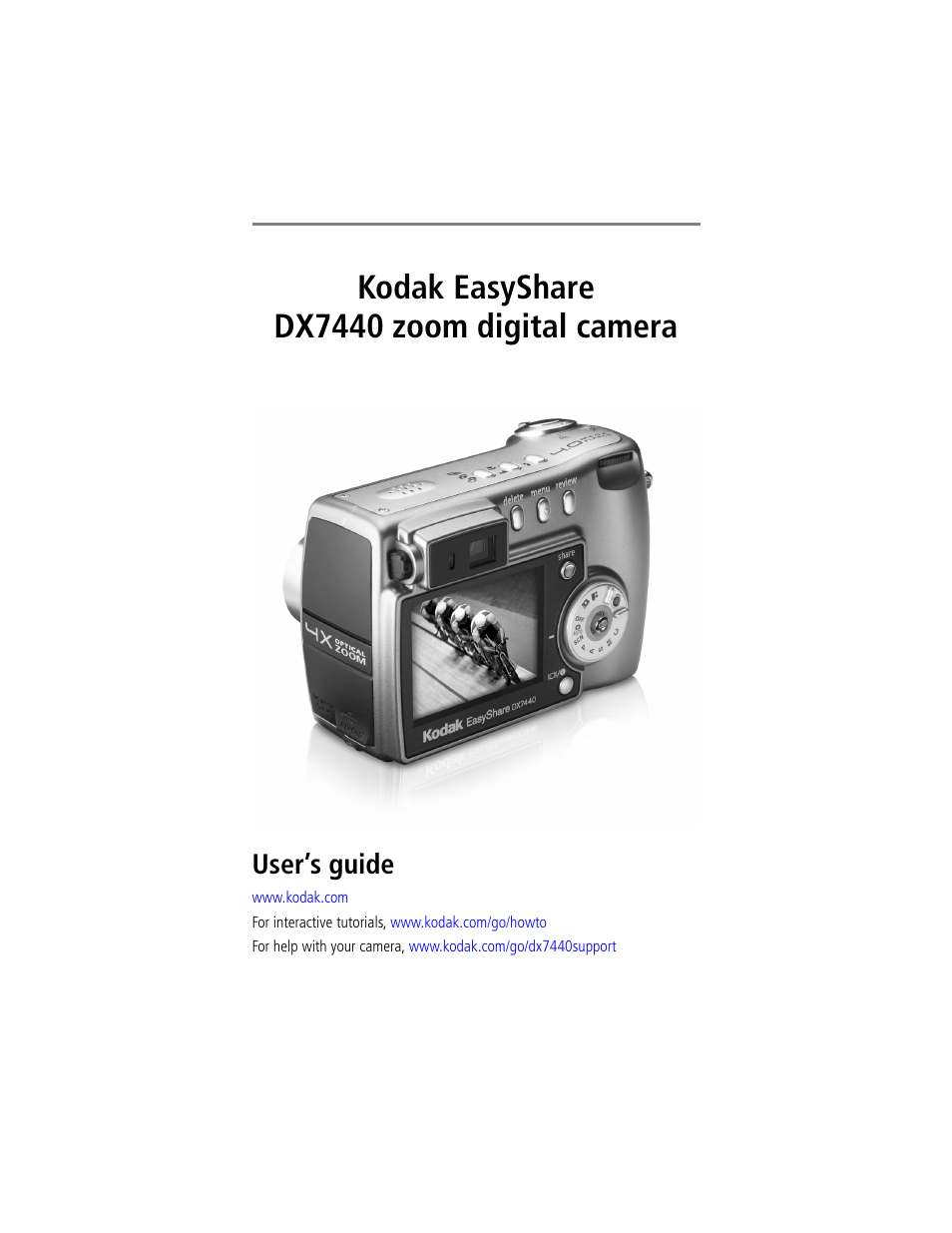 Kodak DX7440 User Manual | 67 pages