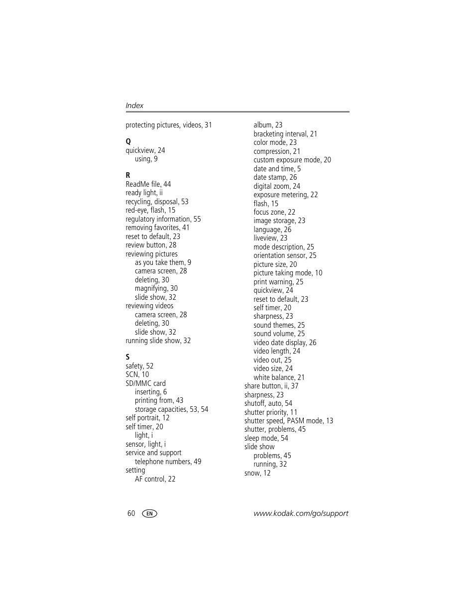 Kodak DX7440 User Manual | Page 66 / 67