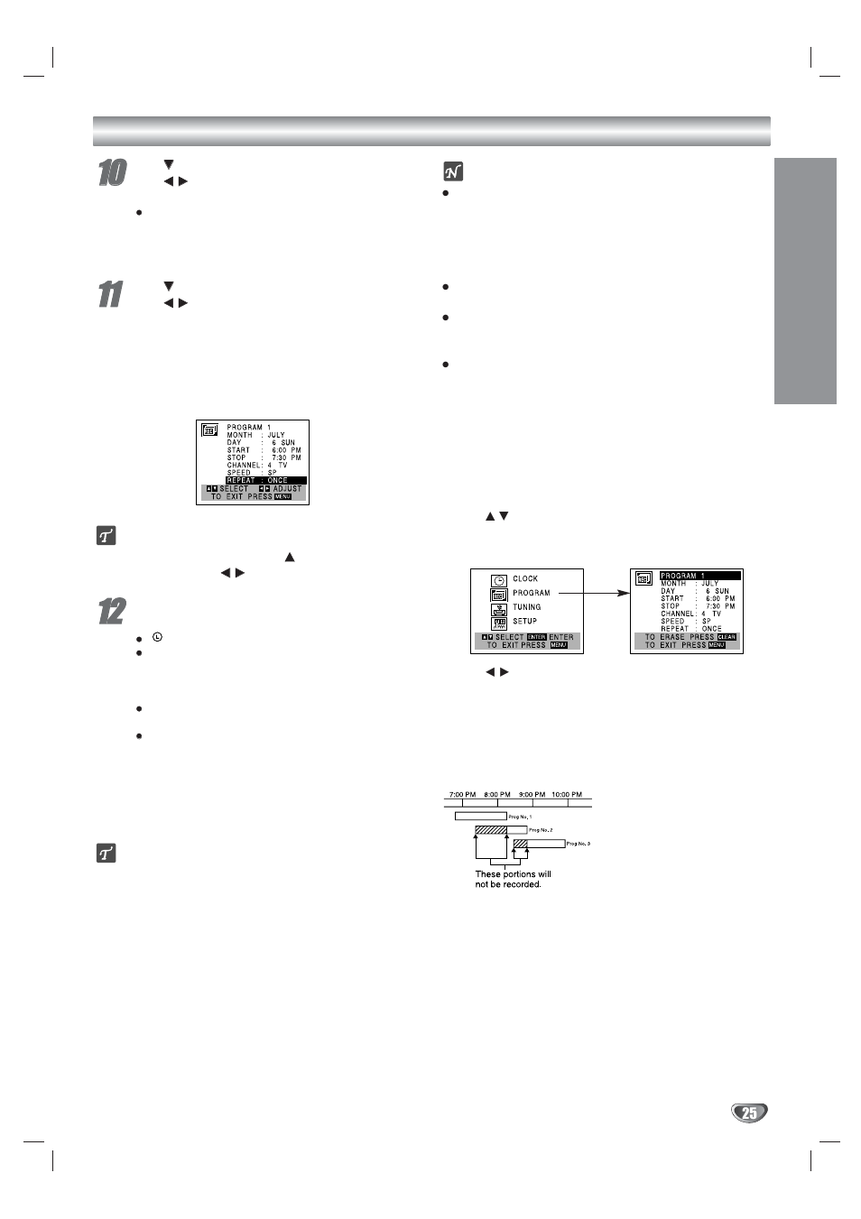 Vcr operation (continued) | Kodak XBS444 User Manual | Page 25 / 48