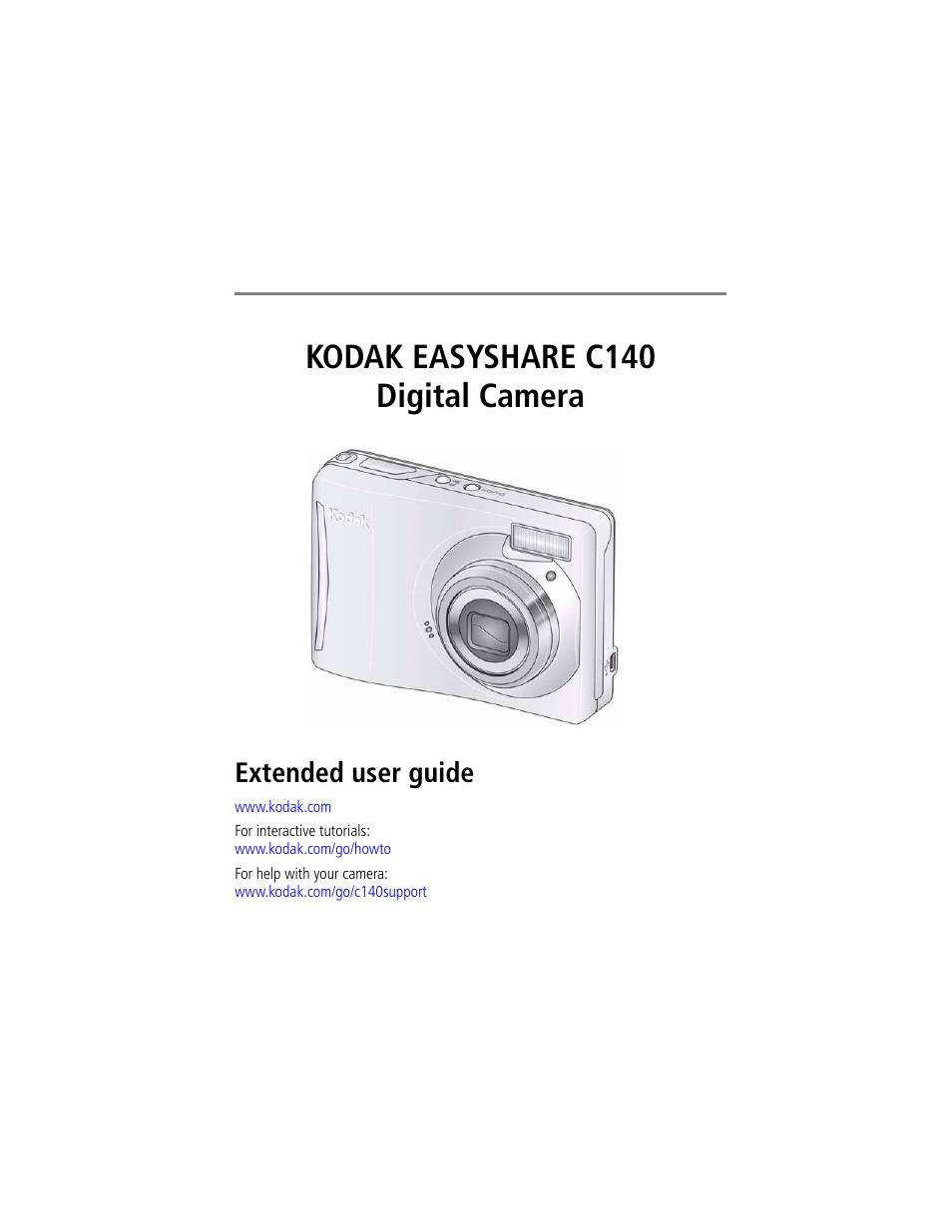 Kodak EASYSHARE C140 User Manual | 66 pages