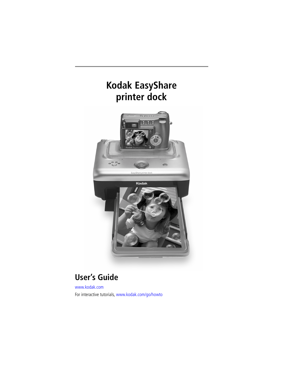 Kodak EasyShare printer dock User Manual | 58 pages