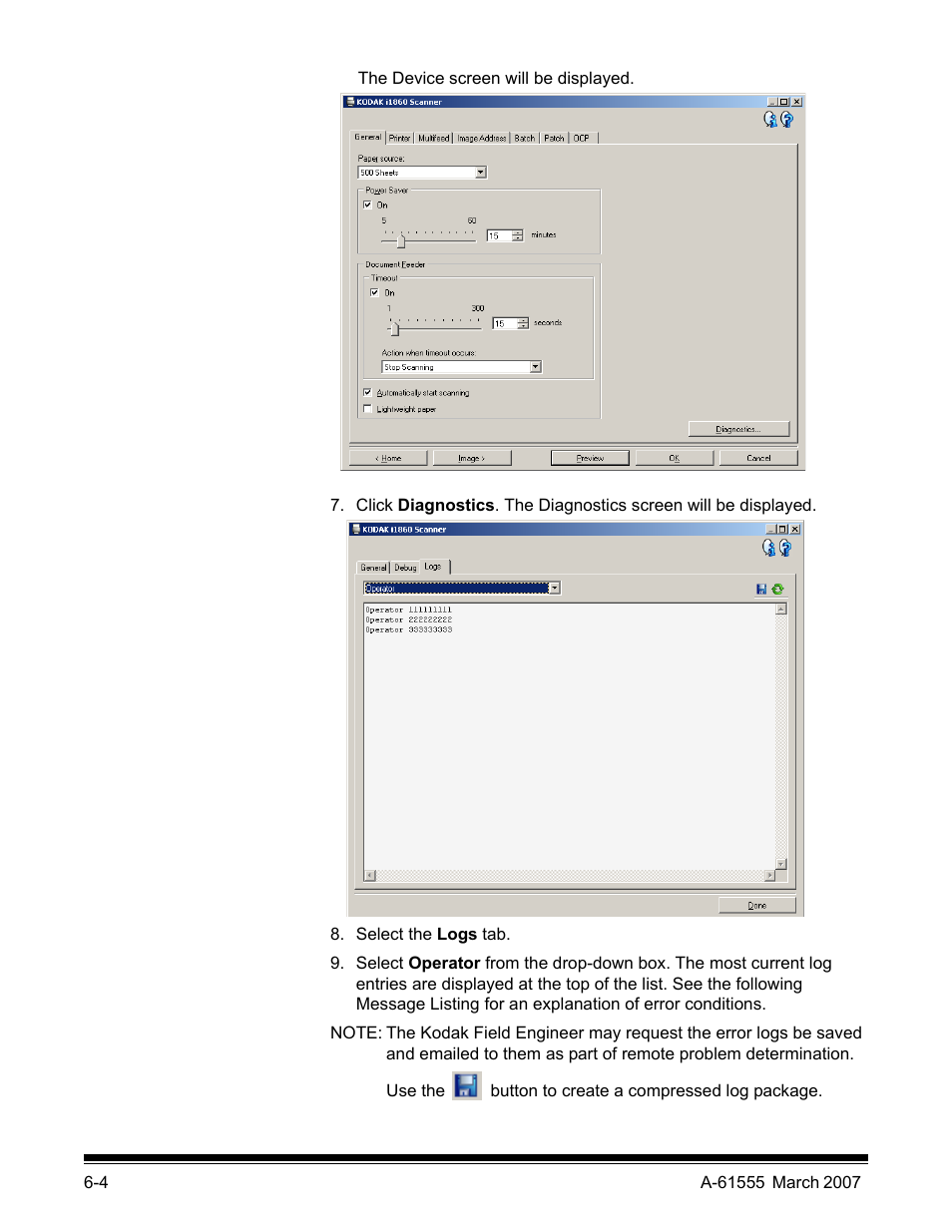 Kodak i1800 Series User Manual | Page 89 / 101