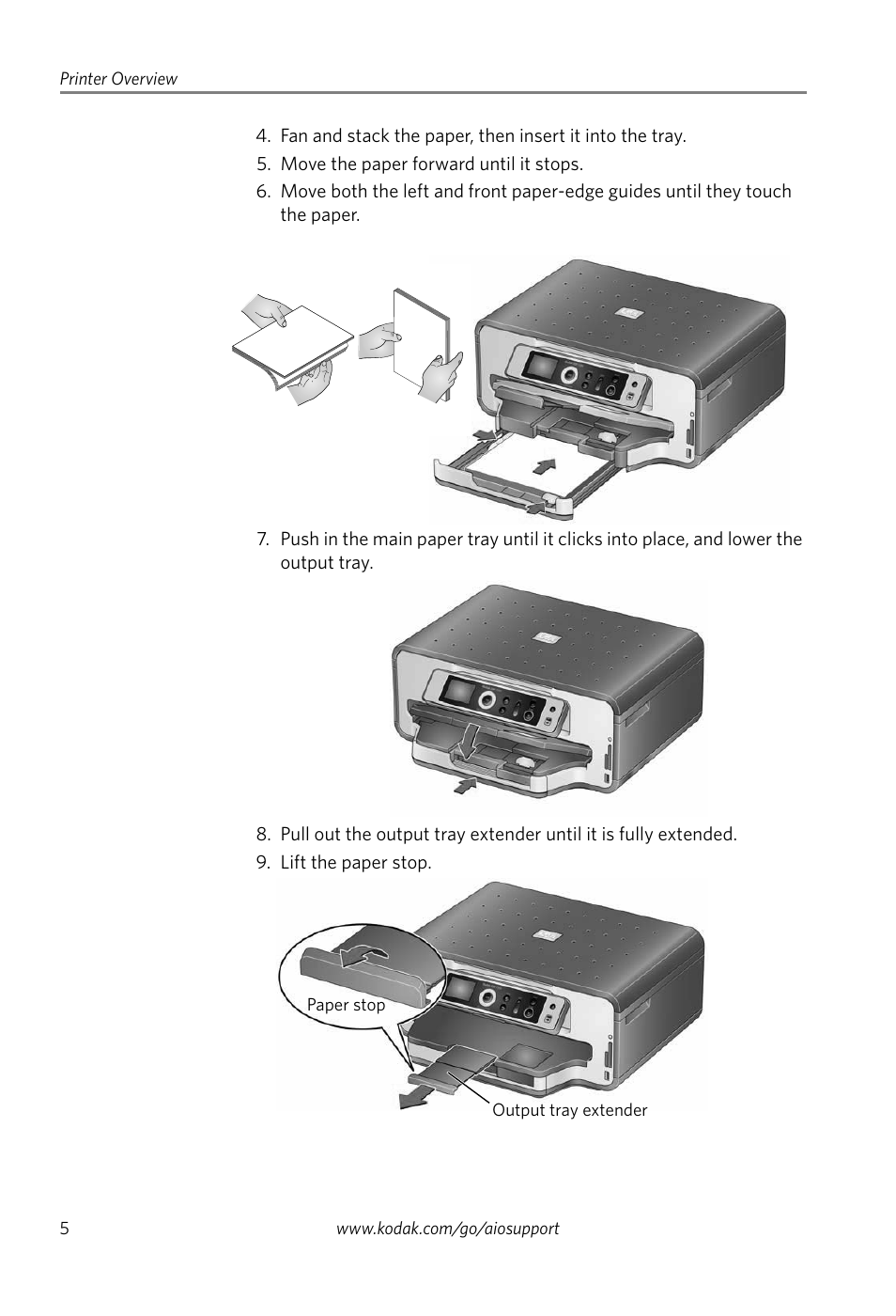 Kodak ESP 7200 Series User Manual | Page 8 / 19