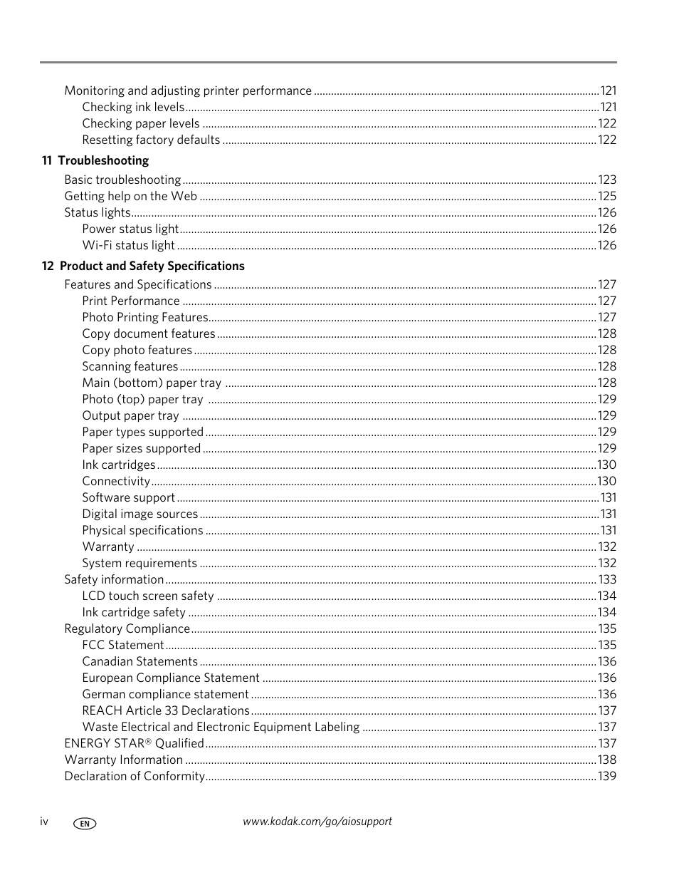 Kodak 9.1 User Manual | Page 6 / 145