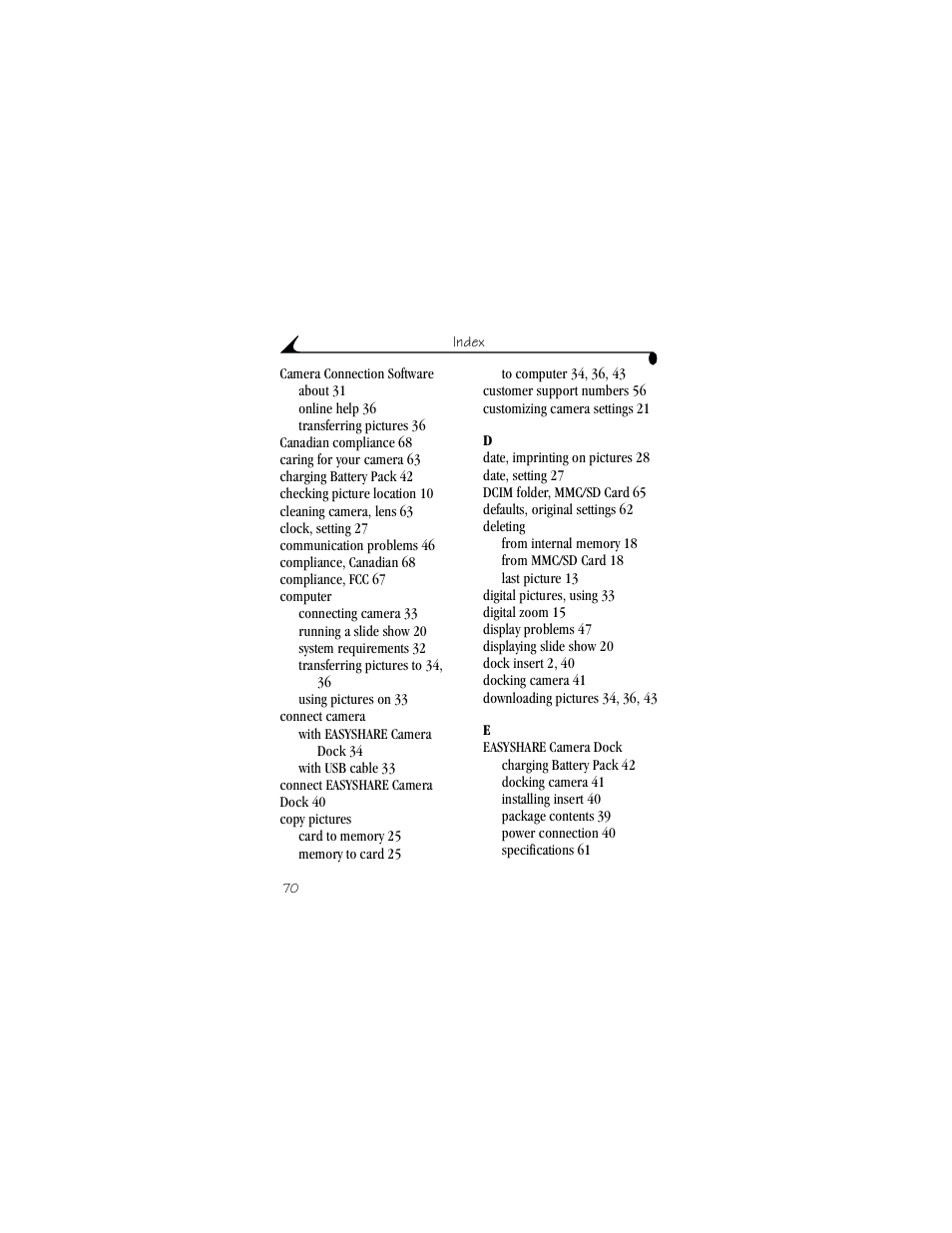 Kodak DX3700 User Manual | Page 80 / 86