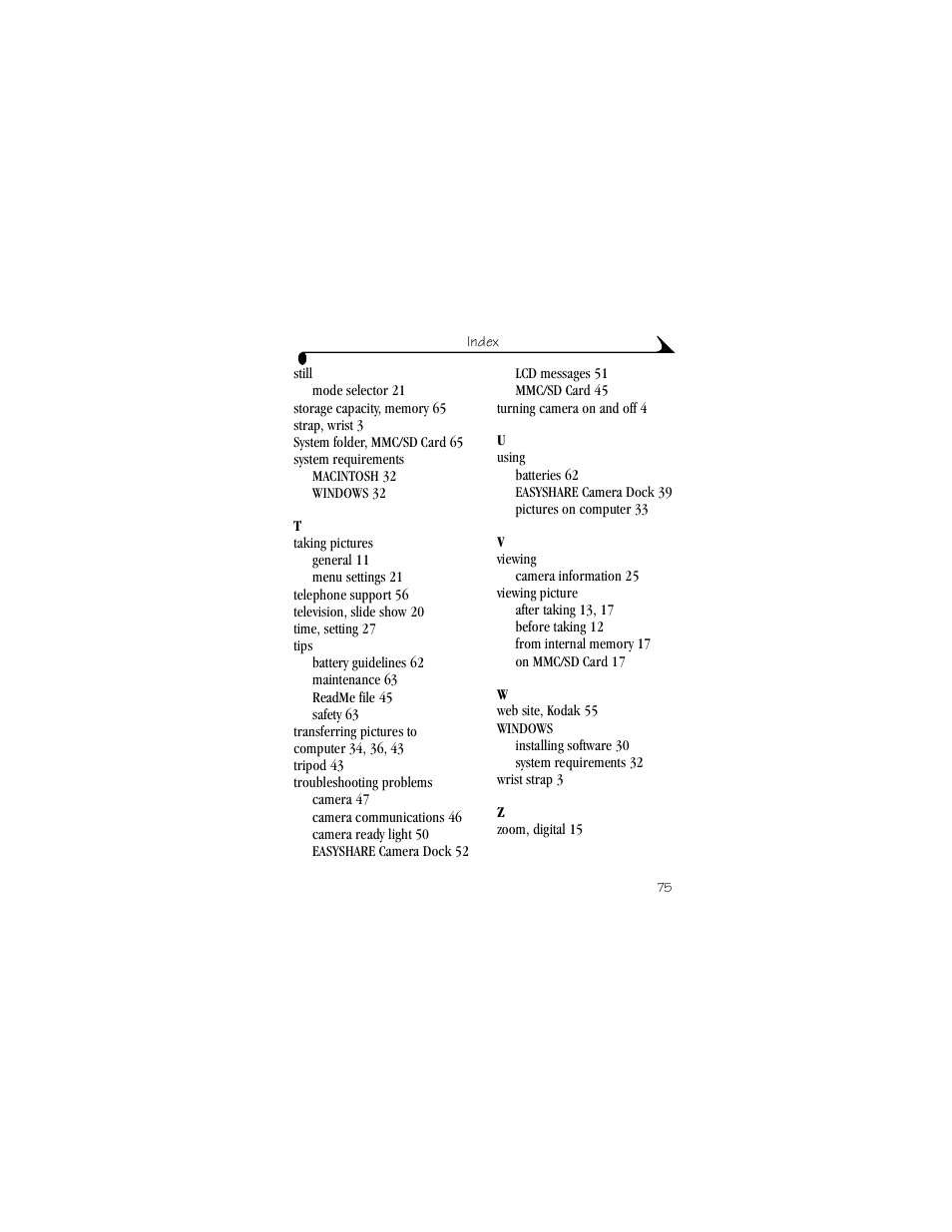 Kodak DX3700 User Manual | Page 85 / 86