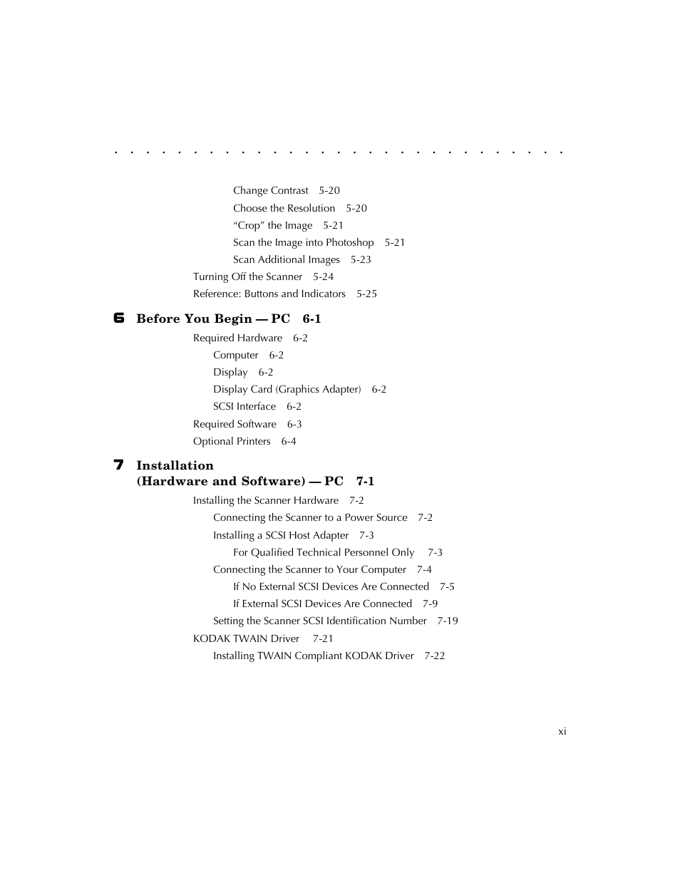 Kodak RFS 3570 User Manual | Page 11 / 220