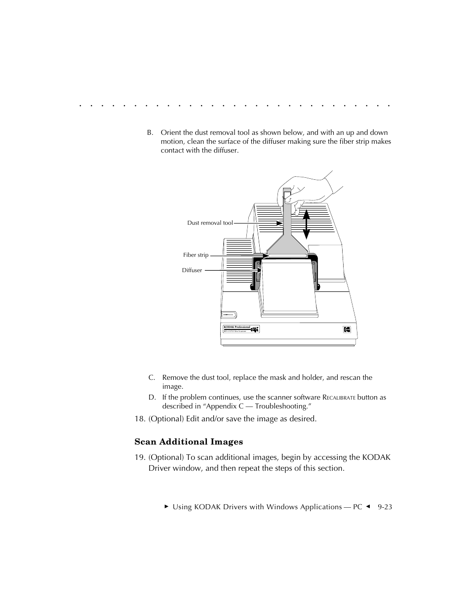 Scan additional images | Kodak RFS 3570 User Manual | Page 149 / 220