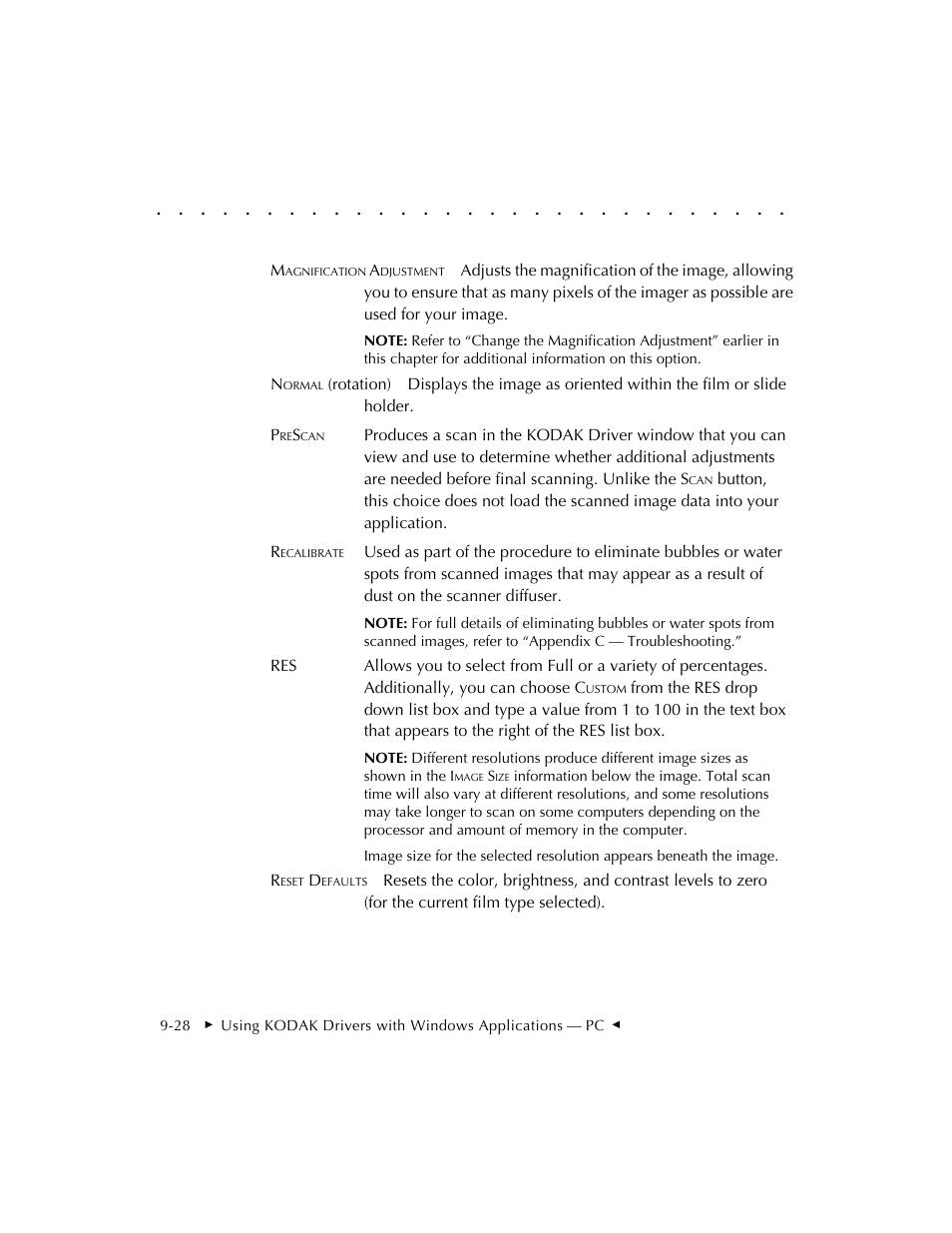 Kodak RFS 3570 User Manual | Page 154 / 220