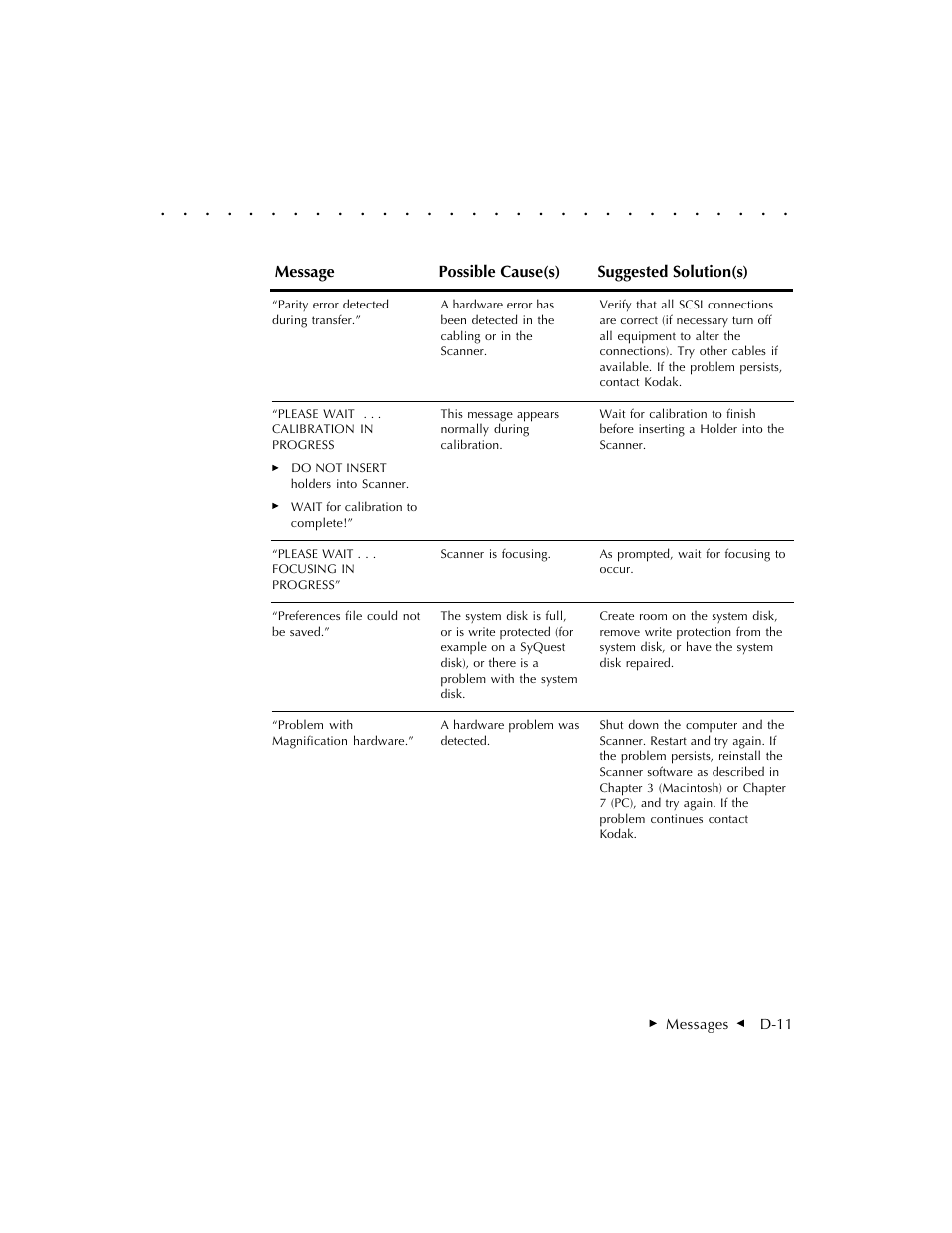 Kodak RFS 3570 User Manual | Page 185 / 220