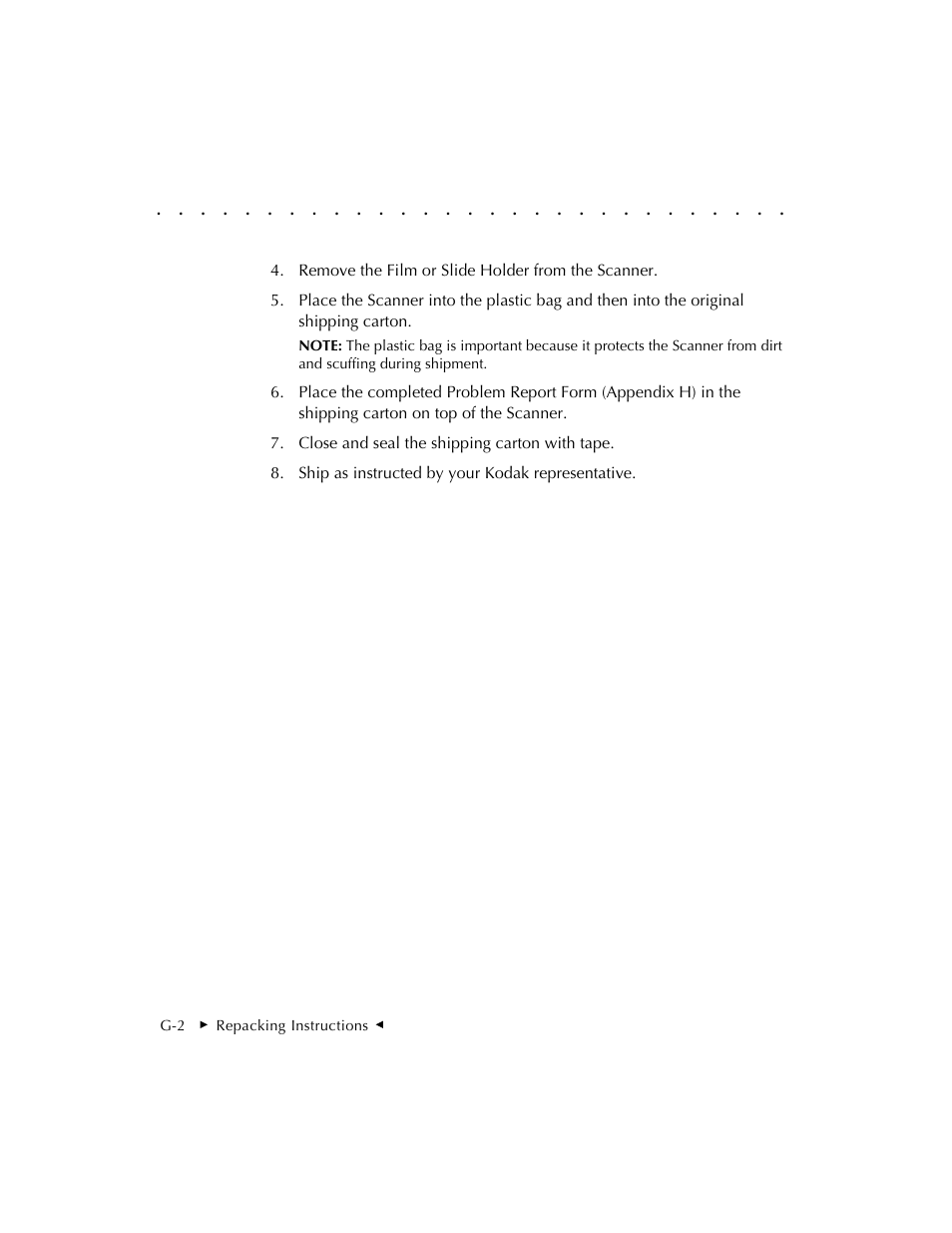 Kodak RFS 3570 User Manual | Page 198 / 220