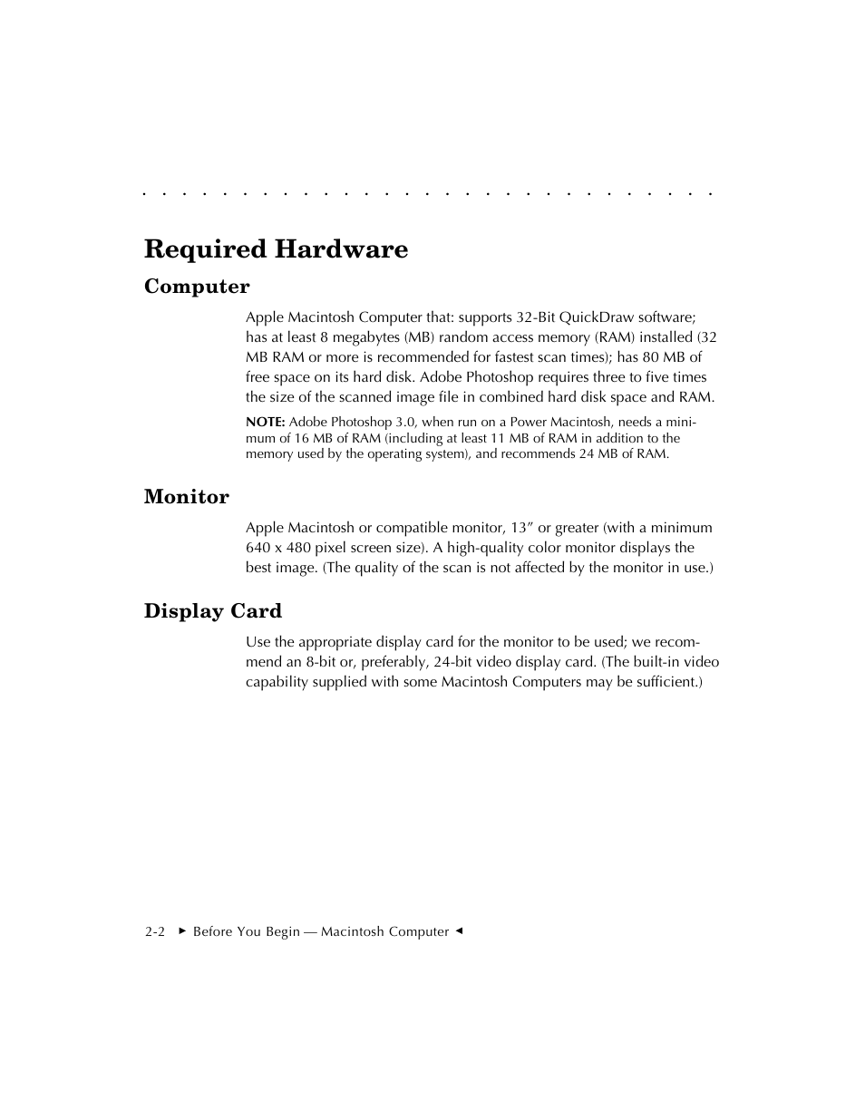 Required hardware | Kodak RFS 3570 User Manual | Page 20 / 220