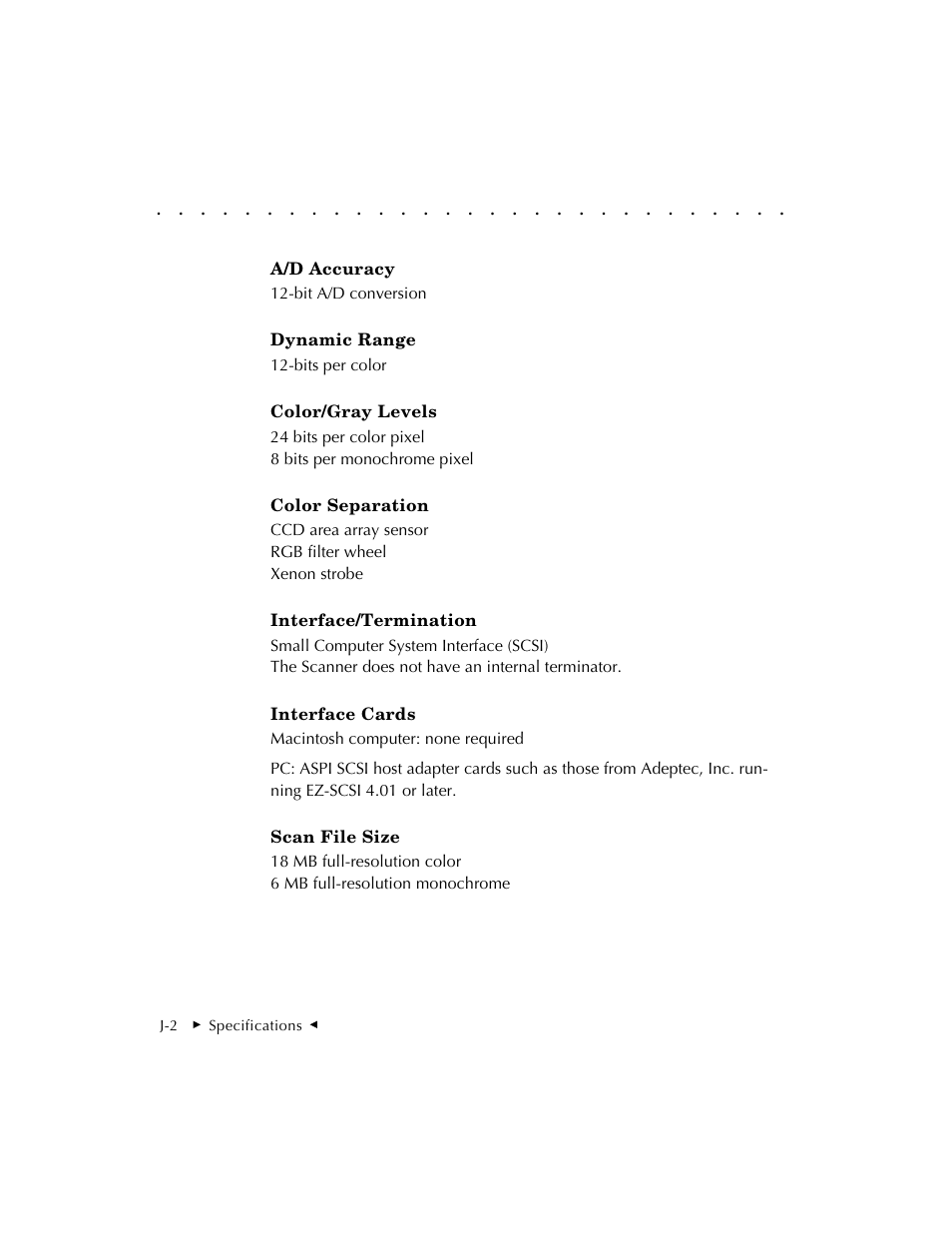 Kodak RFS 3570 User Manual | Page 208 / 220