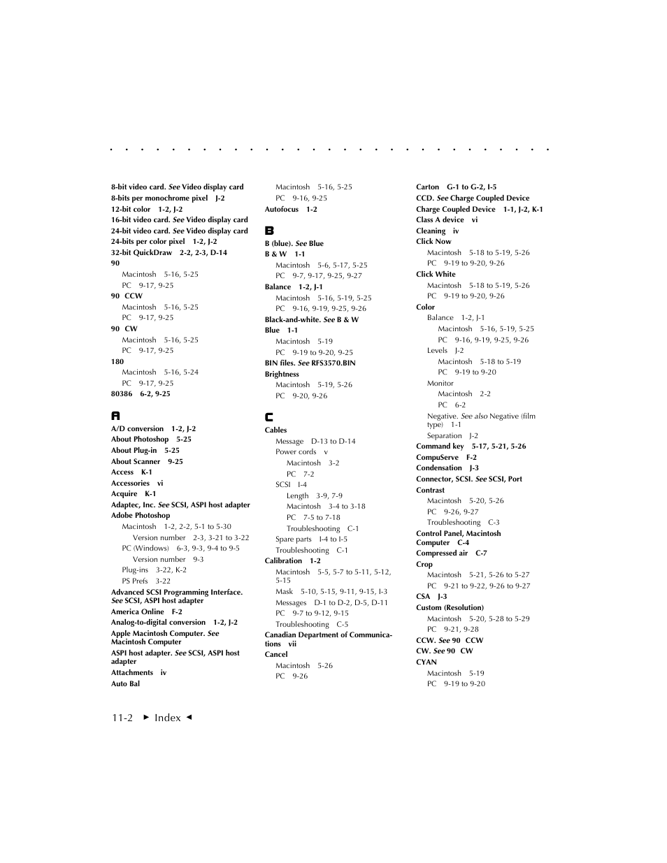 Kodak RFS 3570 User Manual | Page 214 / 220