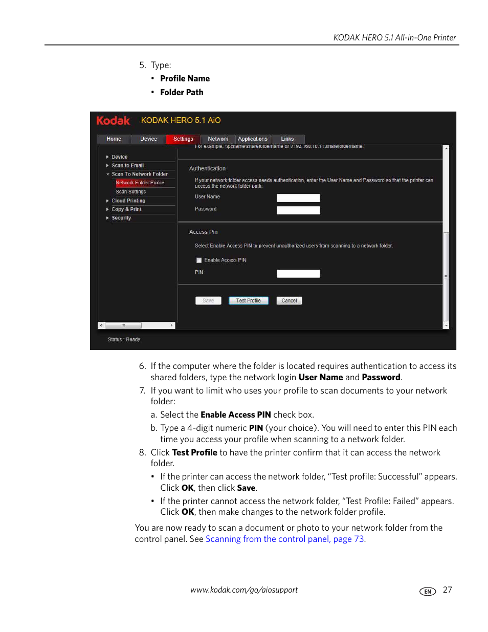 Kodak 5.1 User Manual | Page 33 / 118