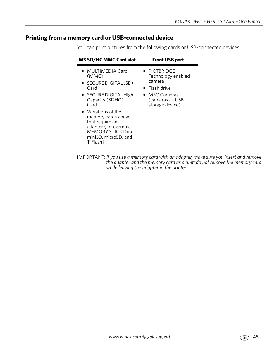 Kodak 5.1 User Manual | Page 51 / 118